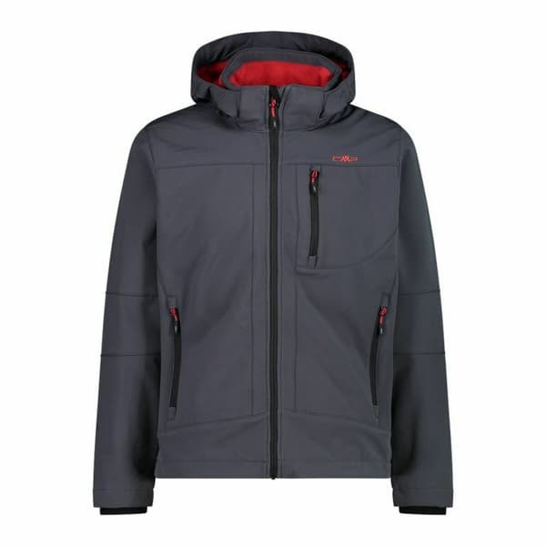 Sport Jakke til Mænd Campagnolo Softshell Melange Mørkegrå