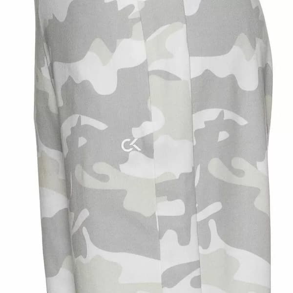 Pitkät urheiluhousut Calvin Klein Printed Nainen Valkoinen
