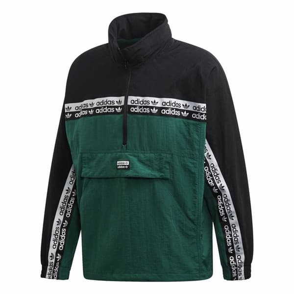 Sport Jakke til Mænd Adidas Originals R.Y.V. BLKD 2.0 Track Mørk grøn