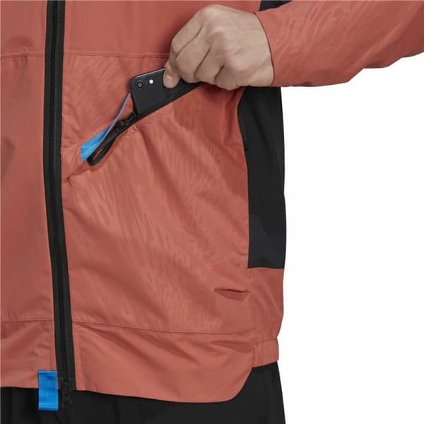 Miesten urheilutakki Adidas Utilitas Punainen Oranssi