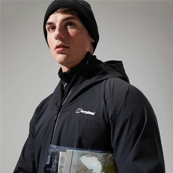 Sport Jakke til Mænd Berghaus Kember Vented Sort