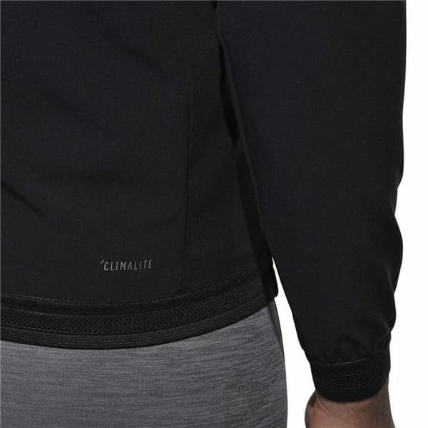 Miesten urheilutakki Adidas Woven Musta