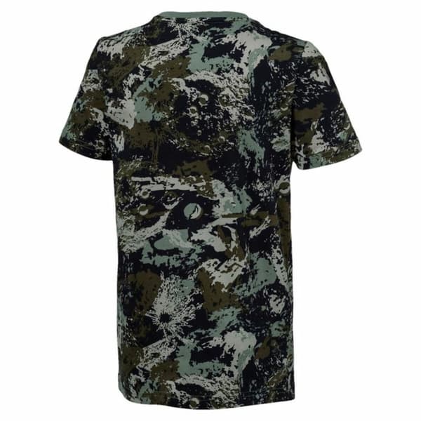Barn T-shirt med kortärm Puma Style Graphic Grön
