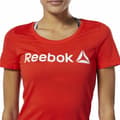 Miniatyrbild 5 av 7: T-shirt med kortärm Dam Reebok Scoop Neck Röd