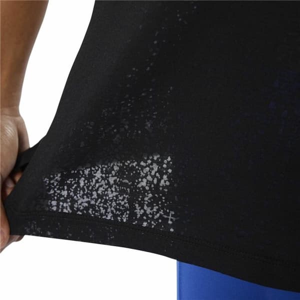 Ärmlös sporttröja Dam Reebok Burnout Svart