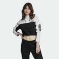 Miniatyrbillede 2 af 3: Kortærmet T-shirt til Kvinder Adidas Cropped  Hvid