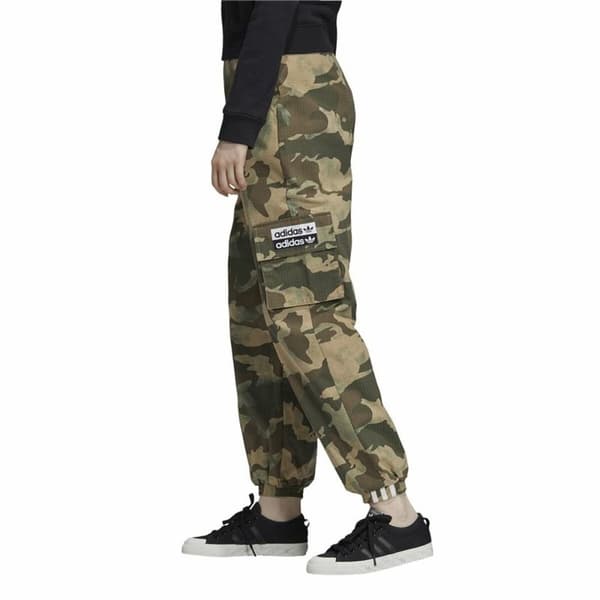 Aikuisten verkkahousut Adidas Originals Camo Nainen Tummanvihreä
