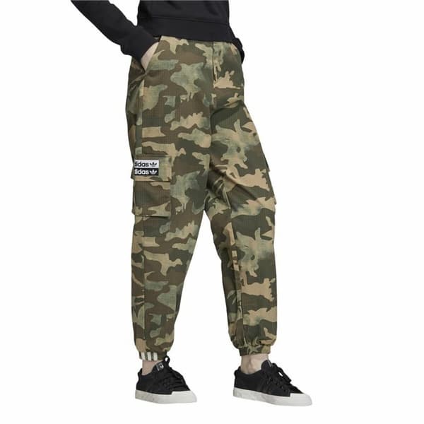 Aikuisten verkkahousut Adidas Originals Camo Nainen Tummanvihreä