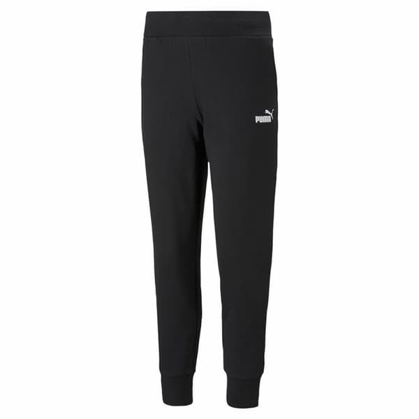 Långa träningsbyxor Puma Ess Sweat Fl Cl Svart Kvinna