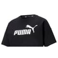 Miniatyrbild 1 av 3: T-shirt med kortärm Dam Puma CROPPED LOGO TEE 586866 01  Svart