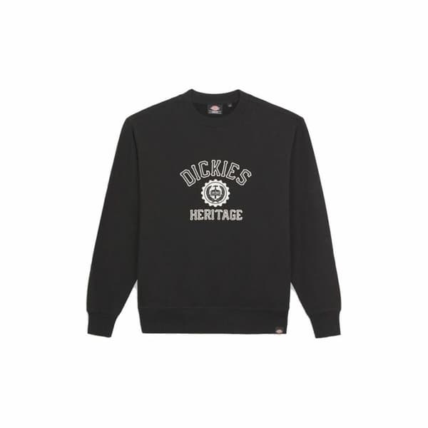 Hættetrøje til Mænd Dickies Oxford Hvid Sort