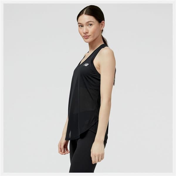 Naisten hihaton paita New Balance Accelerate Musta