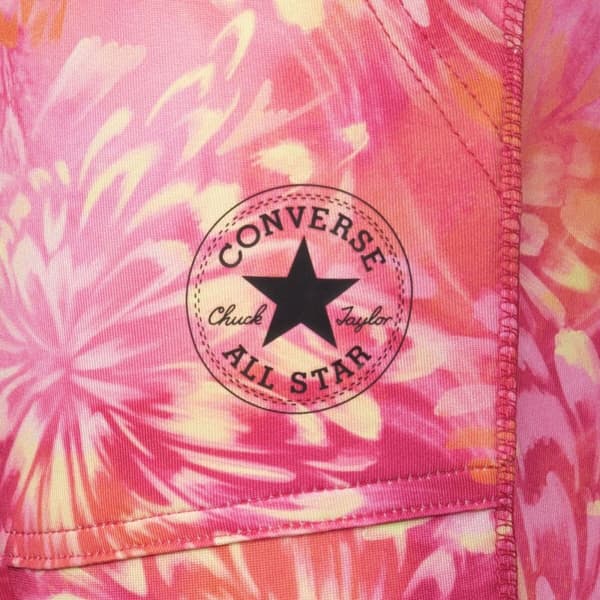 Lasten urheilulegginsit Converse HIGH RISE PRINTED 4CF484 AHB Fuksia