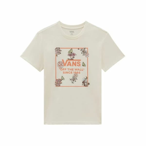 T-shirt med kortärm Dam Vans Fungi Floral Bff