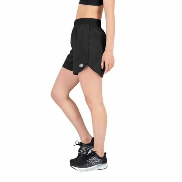 Sportshorts för kvinnor New Balance Accelerate 5 Svart