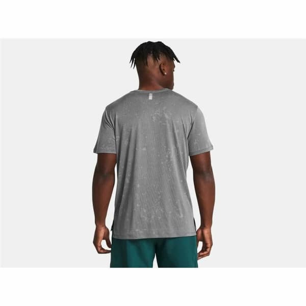 T-shirt med kortärm Herr Under Armour Launch Splatter Grå