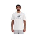 Miniatyrbild 1 av 3: T-shirt med kortärm Herr New Balance MT41502 WT Vit