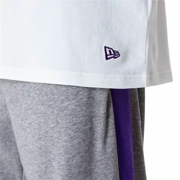 Miesten T-paita New Era NBA Colour Block LA Lakers Valkoinen