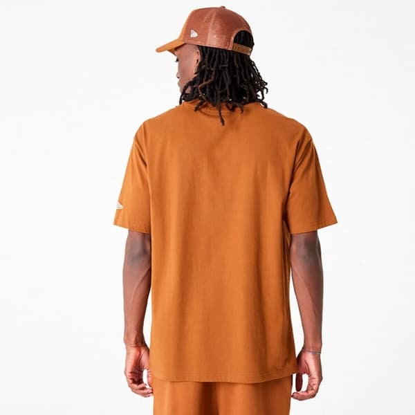 Miesten T-paita New Era TEE LOSDOD TPNSTN 60416427 Ruskea