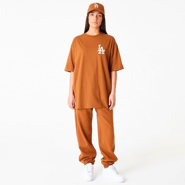 Miesten T-paita New Era TEE LOSDOD TPNSTN 60416427 Ruskea