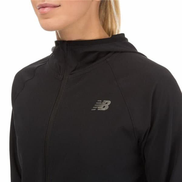 Naisten urheilutakki New Balance Musta