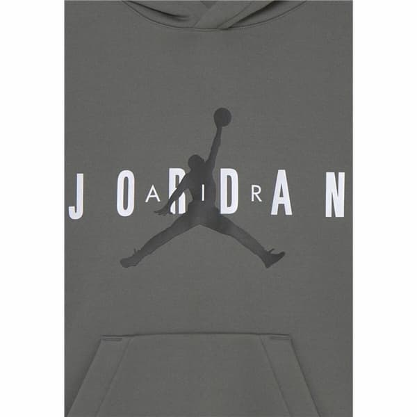 Lasten huppari Nike Jordan Jumpman Little Kids Harmaa