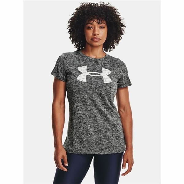 T-shirt med kortärm Dam Under Armour Tech Twist Grå