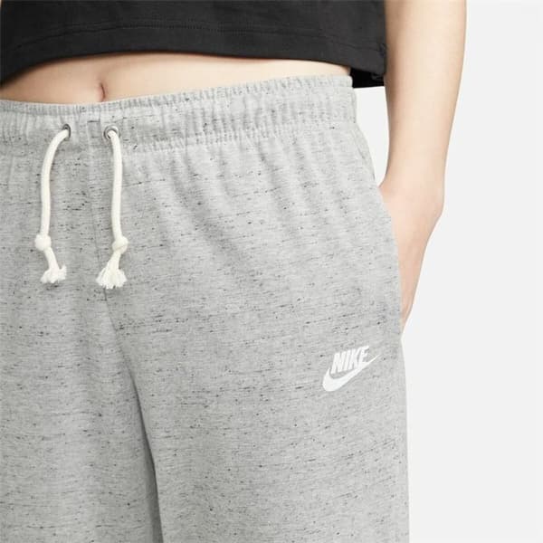 Pitkät urheiluhousut Nike Sportswear Gym Vintage Harmaa Nainen