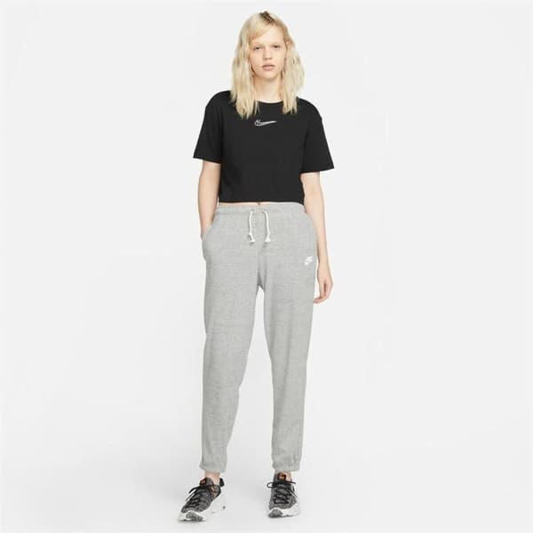 Pitkät urheiluhousut Nike Sportswear Gym Vintage Harmaa Nainen