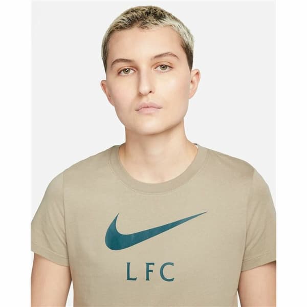 Naisten T-paita Nike Liverpool FC Ruskea