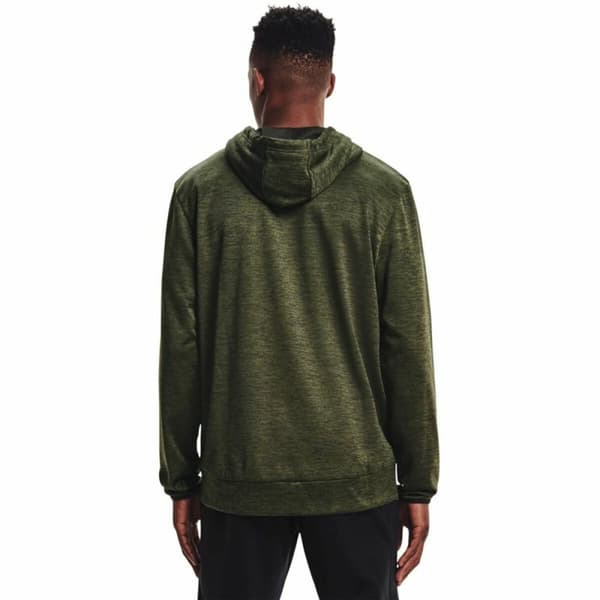 Sport Jakke til Mænd Under Armour Fleece FZ Oliven