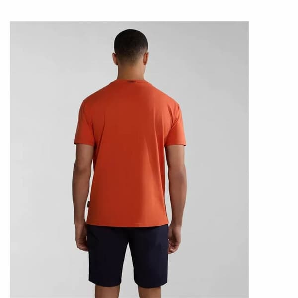 Miesten T-paita Napapjiri S-Bollo Ss 1 Oranssi