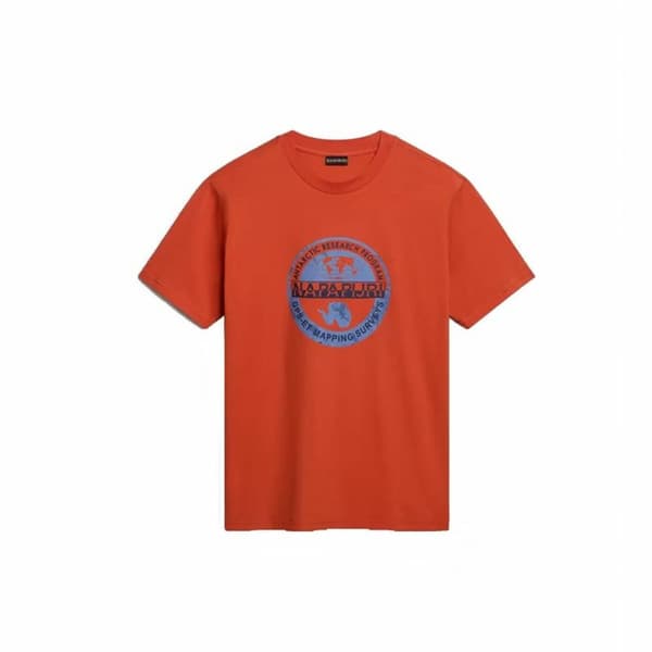 Miesten T-paita Napapjiri S-Bollo Ss 1 Oranssi