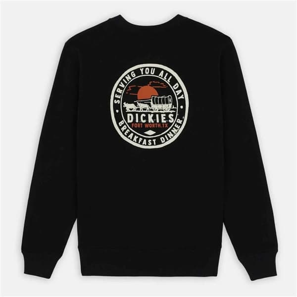 Sweaters uden Hætte til Mænd Dickies Greensburg Sort