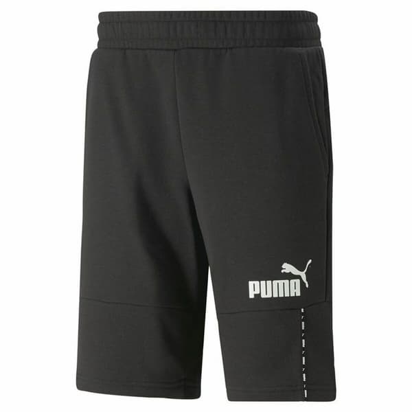 Träningsshorts Puma Essentials Block Tape Svart