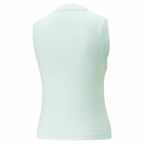 Naisten hihaton toppi Puma Slim Logo Tank Akvamariini