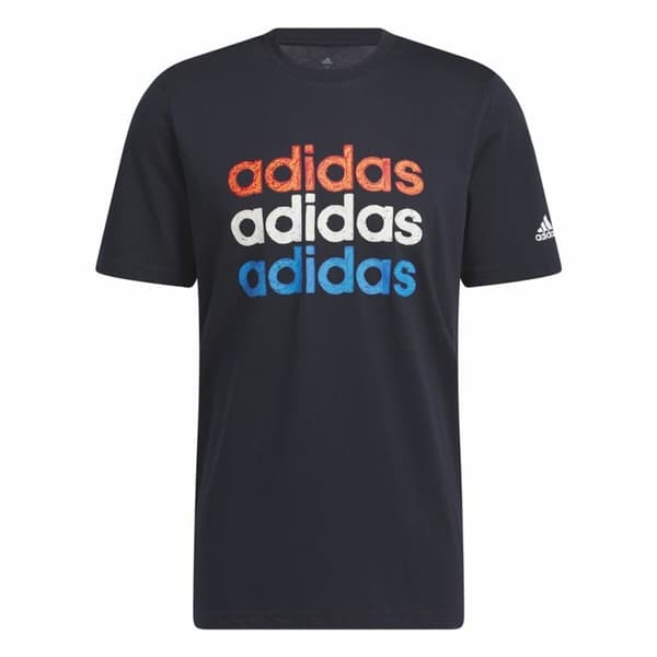 Miesten T-paita Adidas Multi Linear Sportswear Graphic (L)