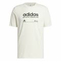 Miniatyrbillede 1 af 8: Kortærmet T-shirt til Mænd Adidas Lounge Hvid