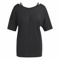 Miniatyrbillede 1 af 8: Kortærmet T-shirt til Kvinder Adidas Studio Oversized Sort
