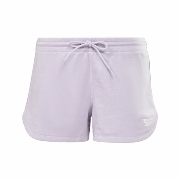 Pitkät urheiluhousut Reebok RI French Terry Violetti Nainen