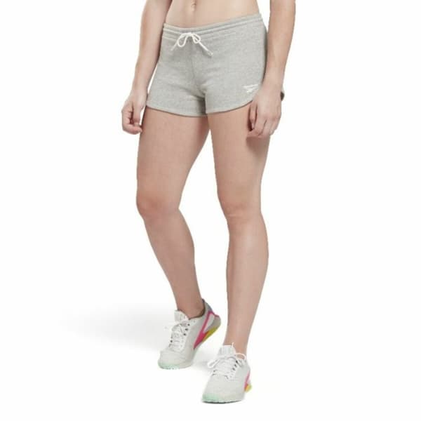 Naisten urheilushortsit Reebok RI FRENCH TERRY SHO H54766 Harmaa