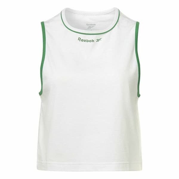 Naisten hihaton paita Reebok RIE TANK HT6259 Valkoinen