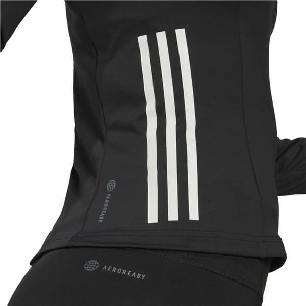 Naisten pitkähihainen T-paita Adidas Musta