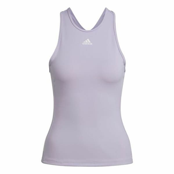 Ärmlös sporttröja Dam Adidas Hyperglam Lavendel