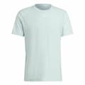 Miniatyrbillede 4 af 5: Kortærmet T-shirt til Mænd Adidas 3-Bar Graphic Blå Lyseblå