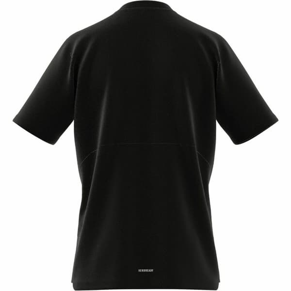 T-shirt med kortärm Herr Adidas Aeroready Svart