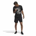 Miniatyrbild 4 av 7: Sportshorts för män Adidas Hiit Movement  Svart 7"