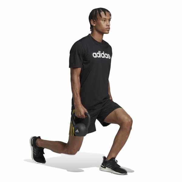 Sport shorts til mænd Adidas Hiit 3S Sort 9"