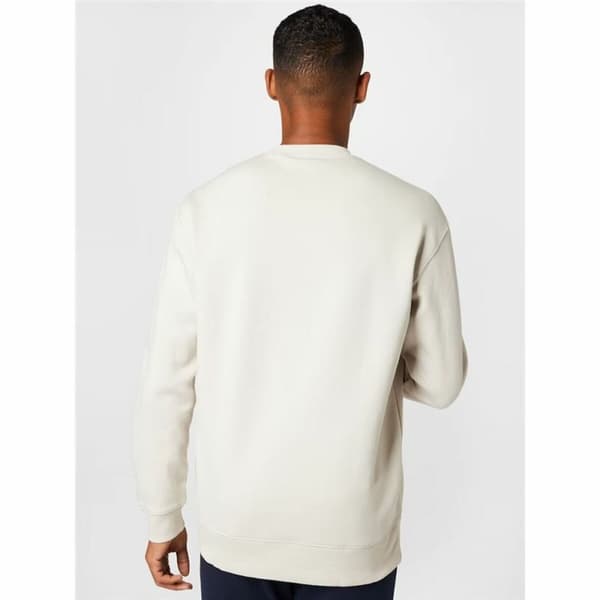 Tröja utan huva Herr Adidas FeelVivid Drop Shoulder Beige