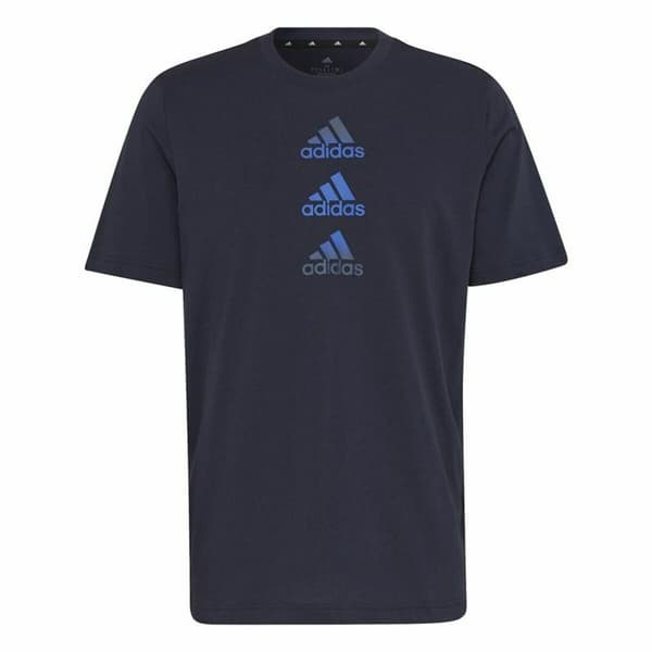 Kortærmet T-shirt til Mænd Adidas Designed To Move Logo